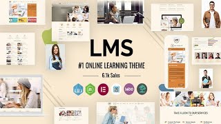 LMS - Learning Management System WordPress Theme Free Download