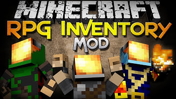 Minecraft Mods | RPG INVENTORY MOD - Classes, Jewelry, Weapons, and More!! - Mod Showcase