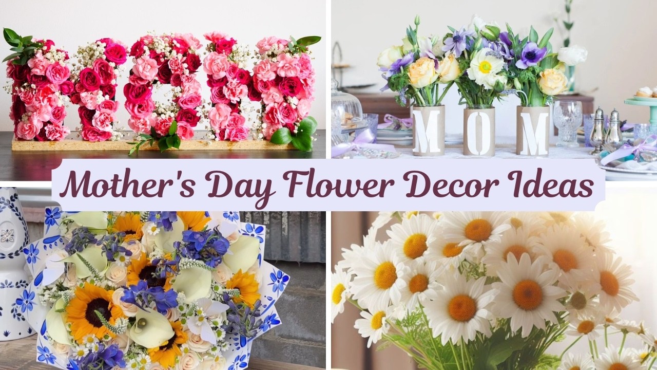 Last Minute DIY Mothers Day Flower Ideas Mom Will Love
