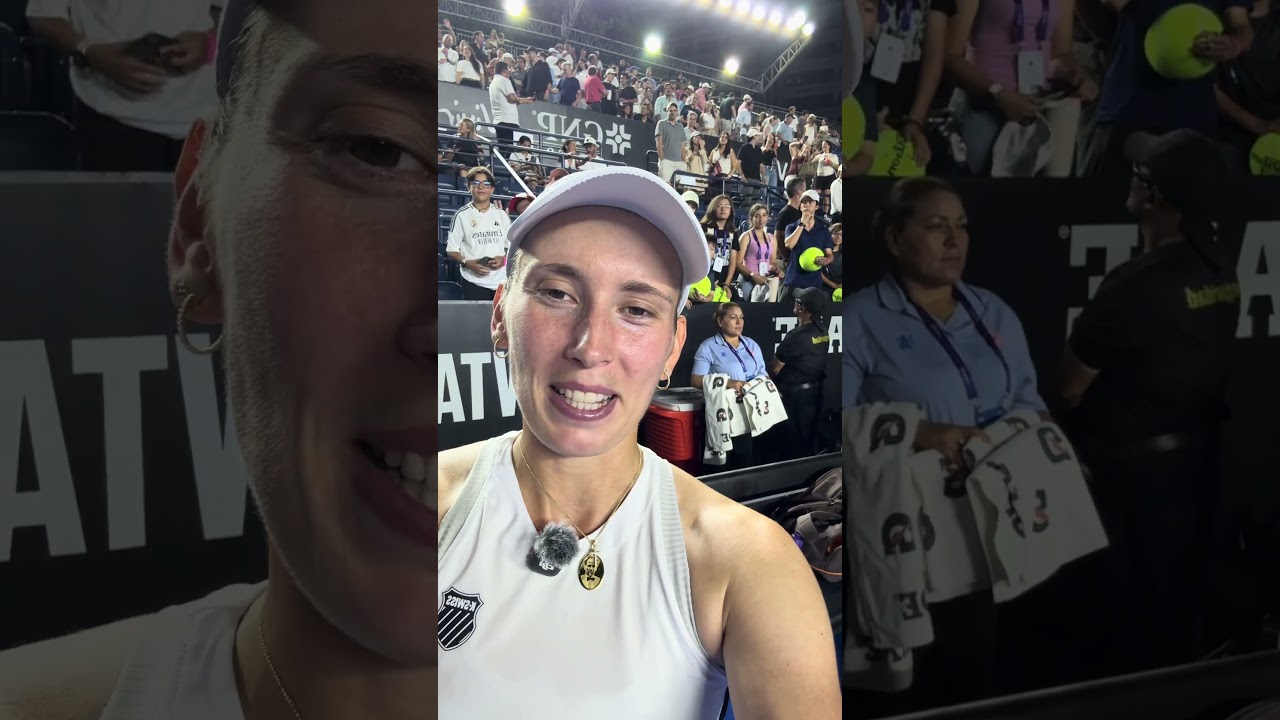 Elise Mertens is into the Monterrey final for the first time!💚#WTA #AbiertoGNPSeguros #tennis