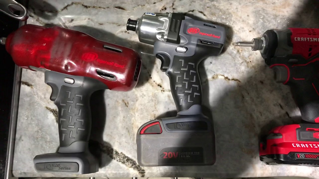 Ingersoll Rand VS Craftsman V20 Impact. RIB Milwaukee and Makita YouTube