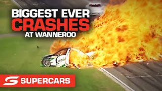 Biggest ever CRASHES at Wanneroo Raceway - Bunnings Trade Perth SuperNight | Supercars 2022