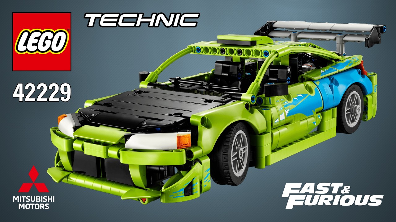 LEGO Technic Fast and Furious Mitsubishi Eclipse Car (42229)[827