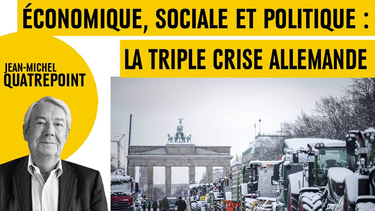 Économique, sociale et politique : la triple crise allemande - YouTube