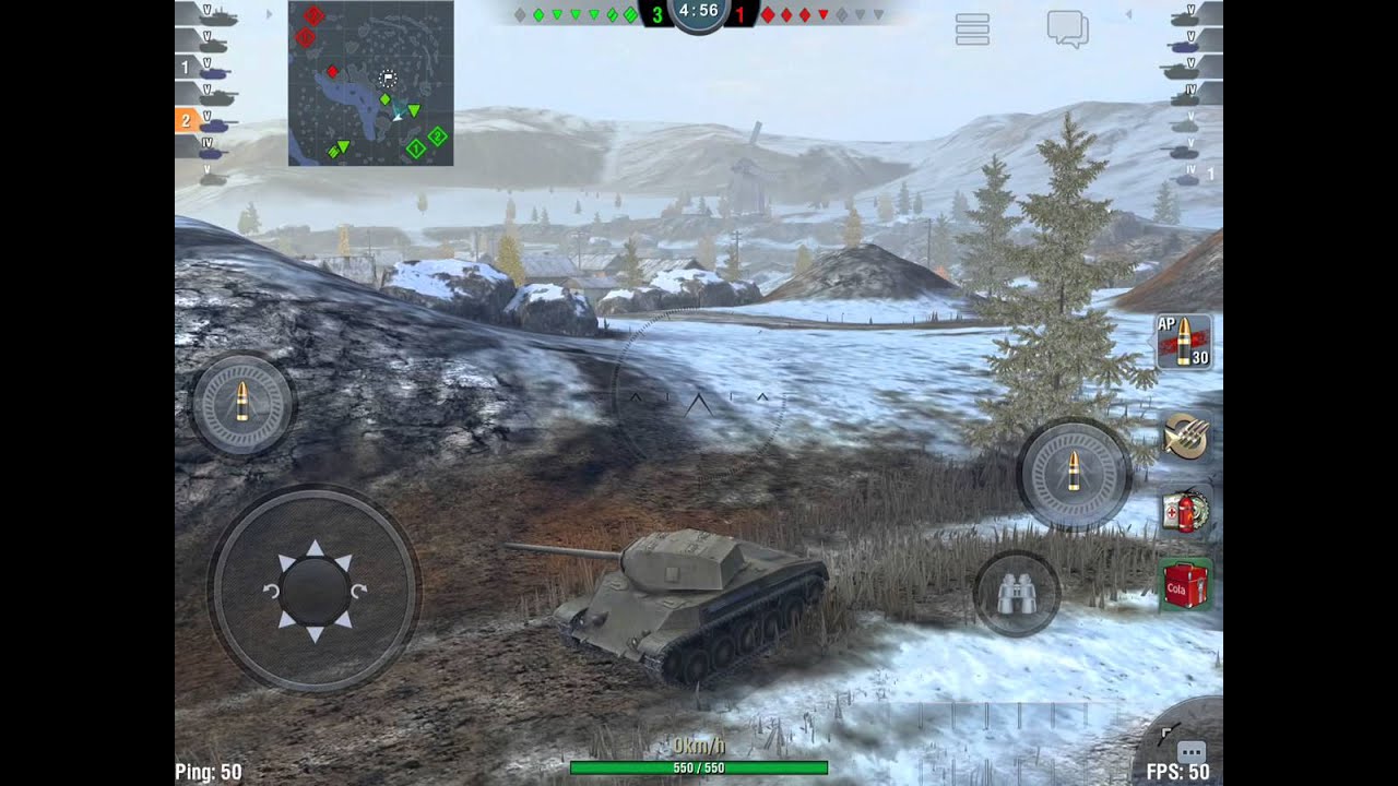 wotblitz T49 4 Kills Rank 2