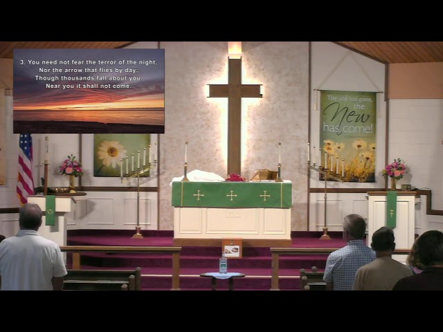 St. Trinity Ev. Lutheran Church Sunday Service July 22, 2026