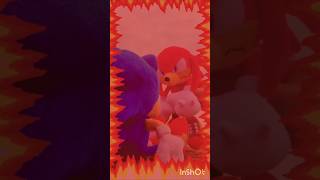 Sonic shattered the master emerald And made knuckles something something #sonic #filmora #inshot
