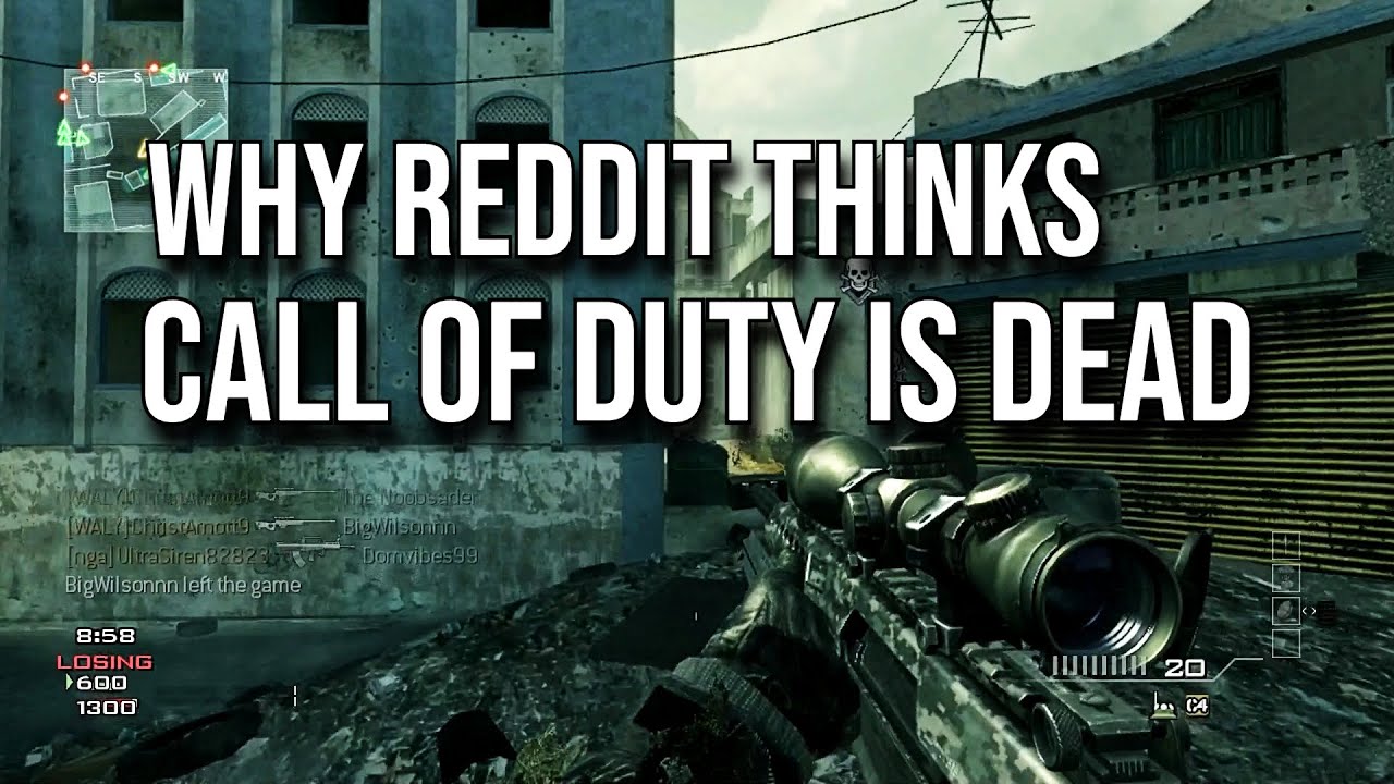 I Asked Reddit Why Call of Duty Died - The Comments Were Brutal