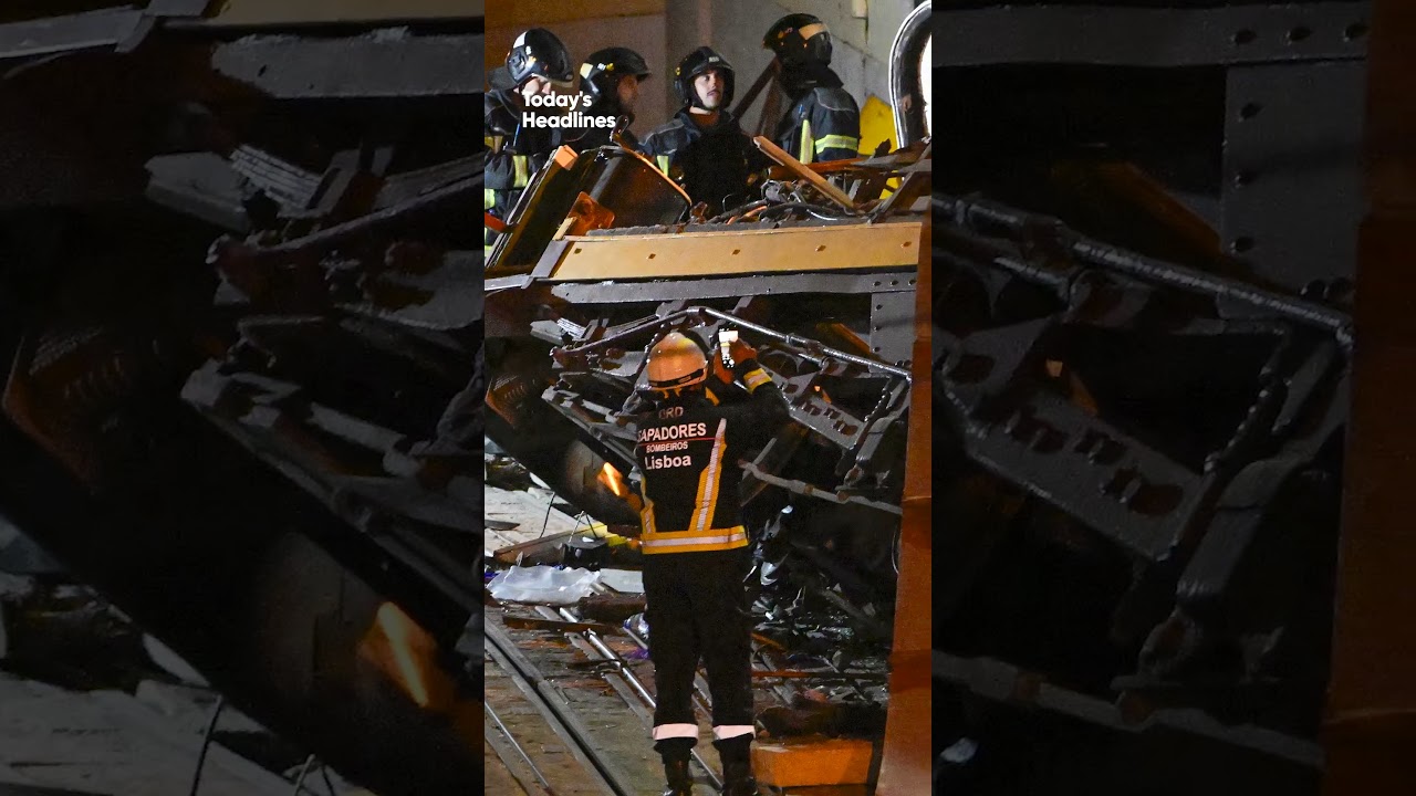 Portugal Is in Shock After 15 People Were Killed in the Derailment of the Gloria Funicular