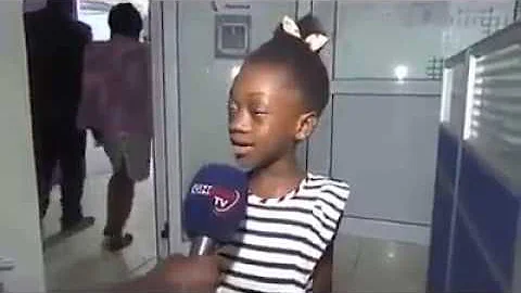 Christ the king pupil,6, donates to buys desk for Yikurungu students