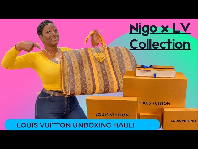 NIGO® x Louis Vuitton City Keepall Bag and Multiple Wallet Unboxing 