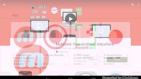Mobizen Screen Recorder app tutorial