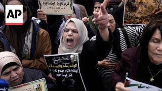 Palestinians In The West Bank Protest Against Israel Death Penalty Law