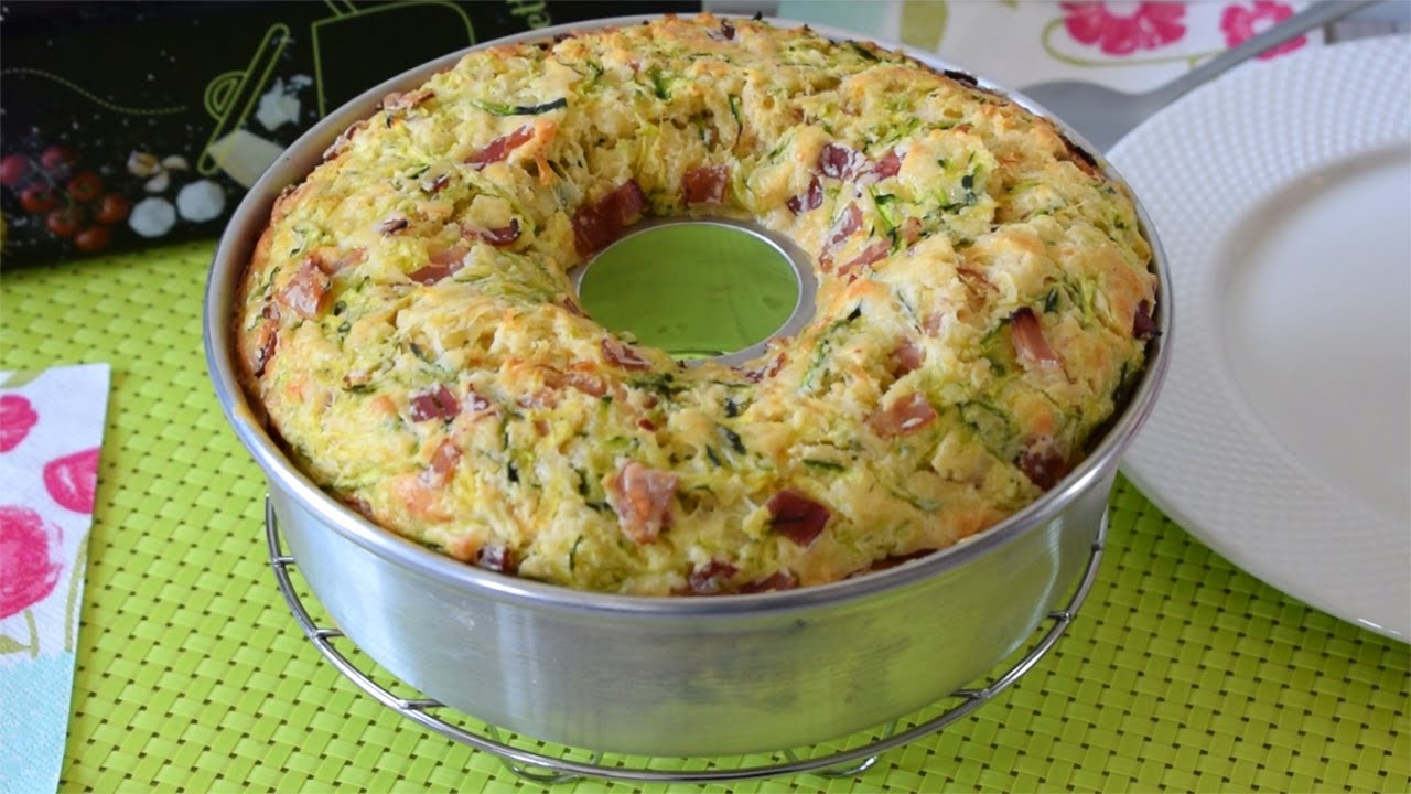 PASTEL DE CALABACÍN con jamón y queso, extra tierno y jugoso