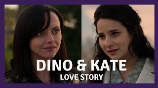 Dino and Kate - Lesbian Interest Storyline [Eng,Port, Esp Subtitles]
