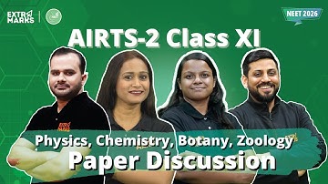 All India Ranker Test Series 2 NEET 2026 | Class 11 LIVE Paper Solution 🔥 Full PCB Discussion