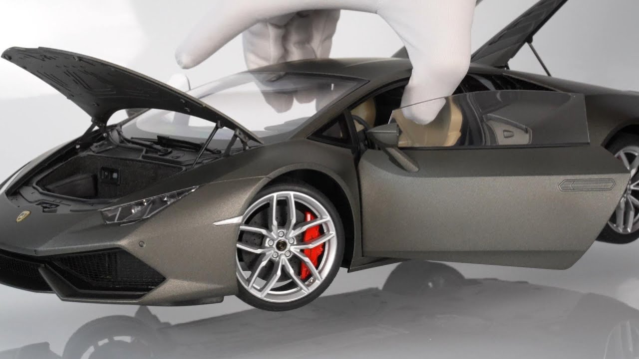 AUTOart :12Lamborghini LP610-4 (マットグレー) 2014年 スケールモデル