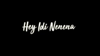 Hey Idi Nenena Song Lyrics in English || Whatsapp Status || Black Screen ||