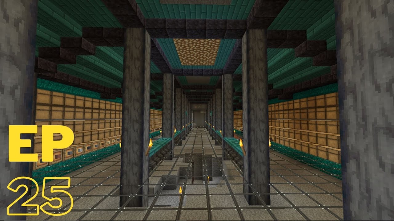 Minecraft Survival Automatic Sorting System Part 1