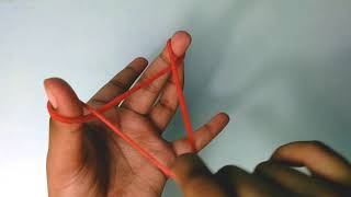 How to make a Star With Rubber Band | Cat&#39;s Cradle Star | How to Make A Cat&#39;s Cradle Star|Do With VB