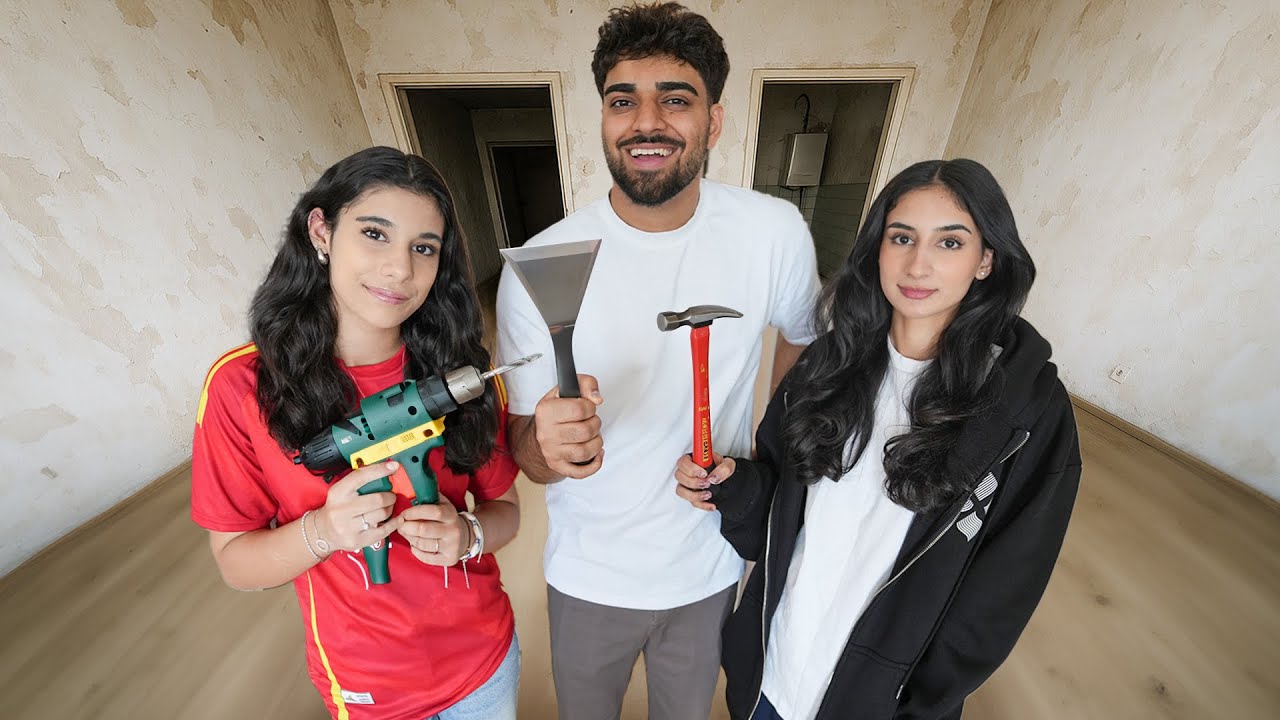 WOHNUNG RENOVIEREN MIT DEN NOURIS | Wohnungsprojekt