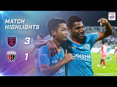 Highlights - Odisha FC 3-1 NorthEast United FC | SF 2, Hero Super Cup 2023