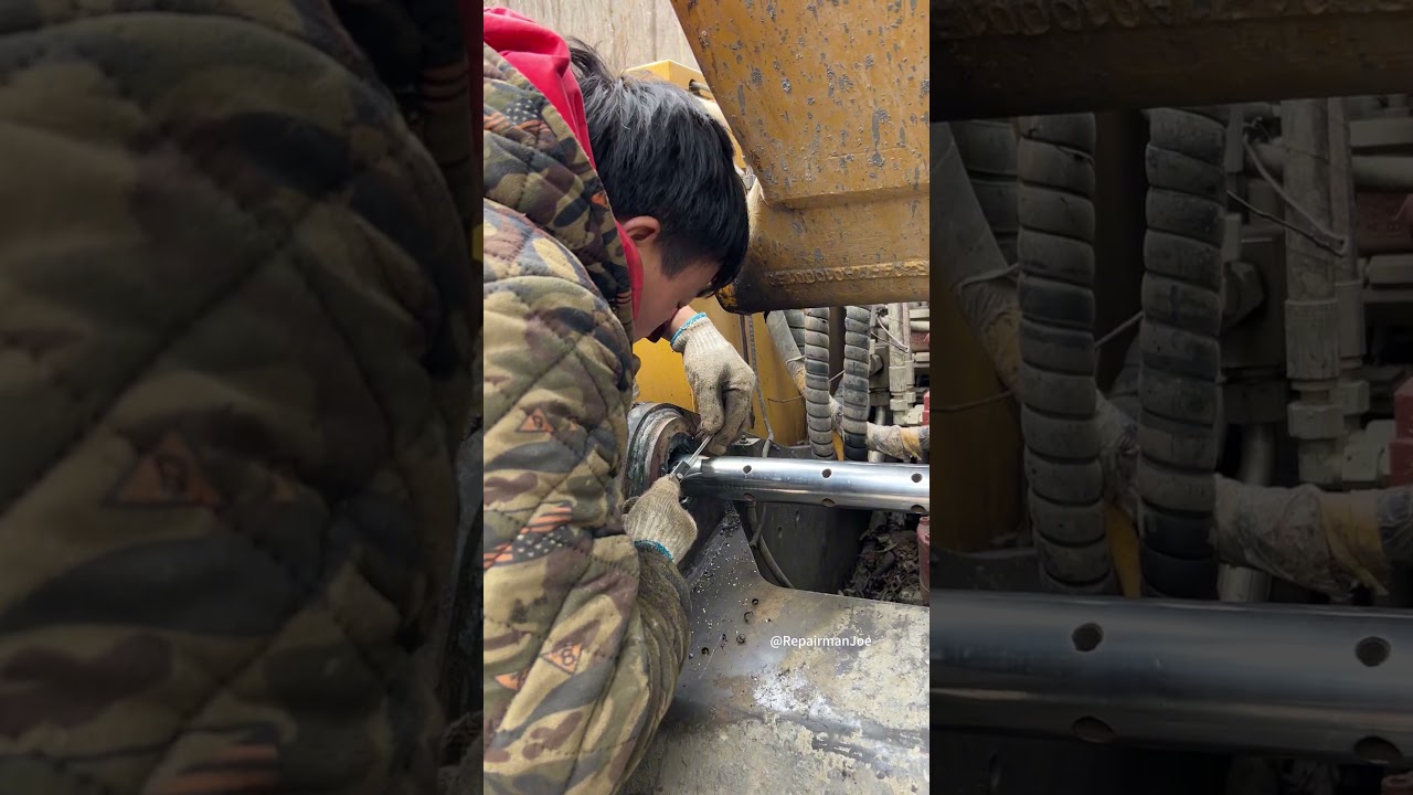 Mini Excavator Boom Base Repair Part 3