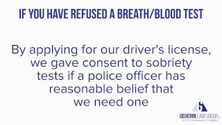 What If I Refuse a Breath Test in Michigan? | Geherin Law Group, PLLC