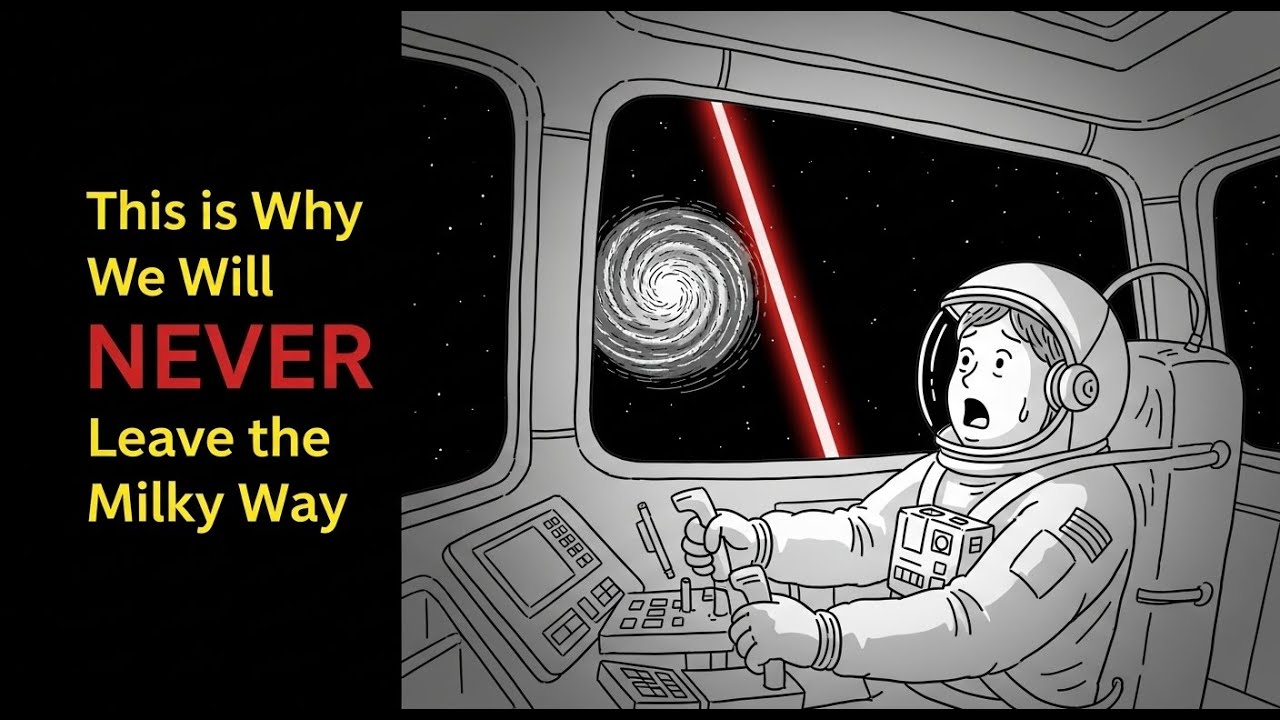 What If We Tried to Escape the Milky Way? 🌌
