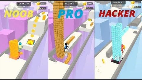 NOOB vs PRO vs HACKER - BRICK BUILDER