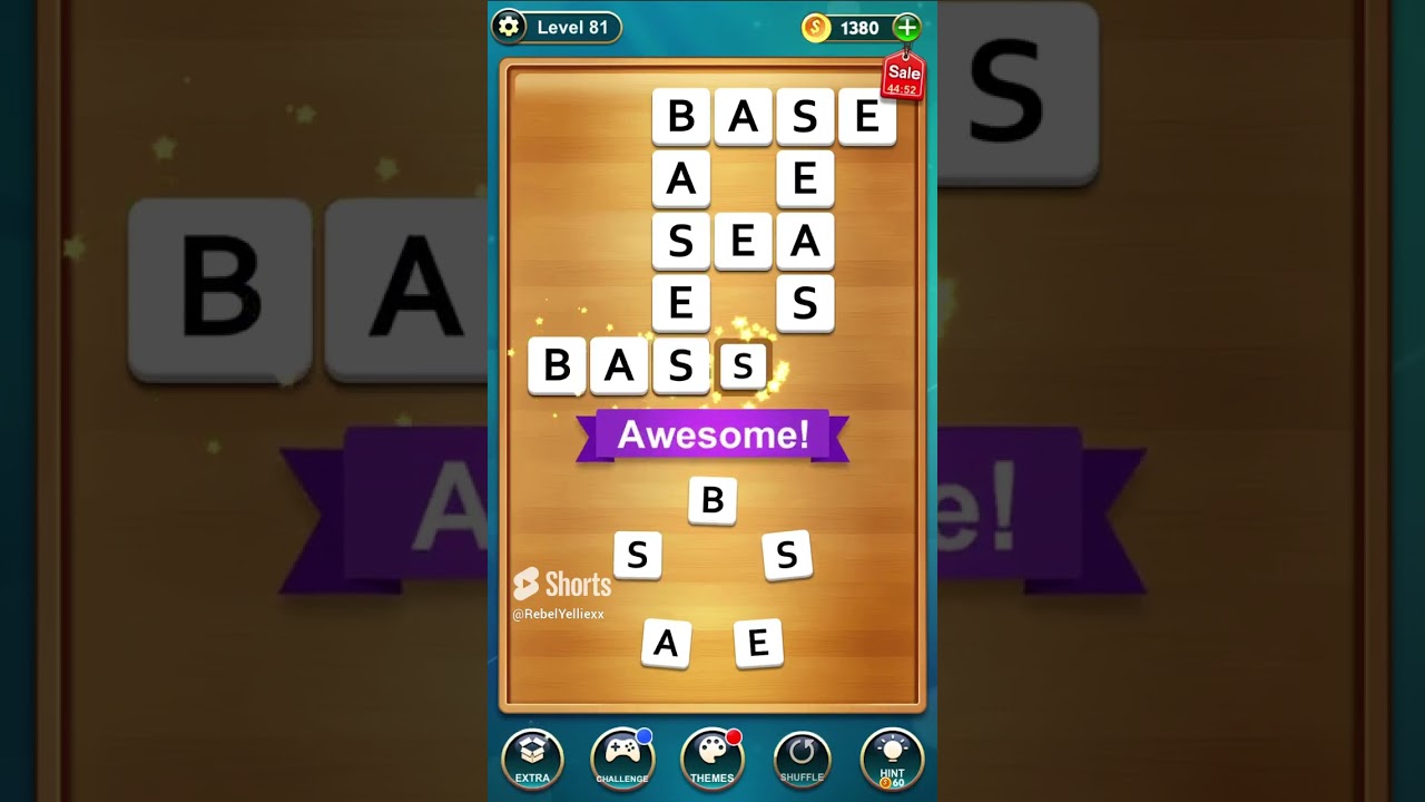 Word Cross Level 81