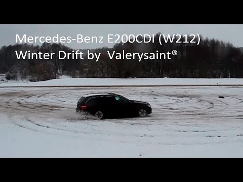 mercedes-benz-w212-e200-cdi-t-model-drift-winter-drift