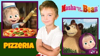 माशा और भालू, पिज़्ज़ेरिया खेल screenshot 4