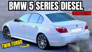 Ultimate Bmw 5 Series E60E61 M57 Compilation 525D, 530D & 535D - Hardcut, Remap, Straight Pipe