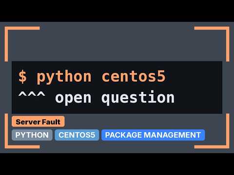 How to completely remove and re-install python (without yum)?