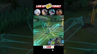low hp vs turret #foryou