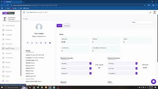 How to track a visitor with script implementation