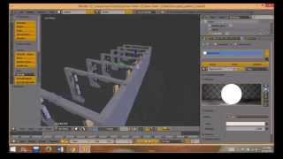 Speed Modeling a Space Station Corridor in Blender 2.73