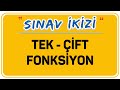 TEK - ÇİFT FONKSİYON | FONK. 6 | ŞENOL HOCA