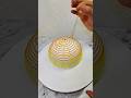 Dom shape orange cake Design #shorts#feed#tending#cake#virals#video#youtubeshorts