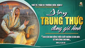 🔴Suy niệm : Thứ Tư Tuần XI Thường Niên - 18.06.2025