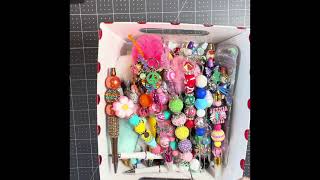 Let’s take a look at my beaded items collection. 