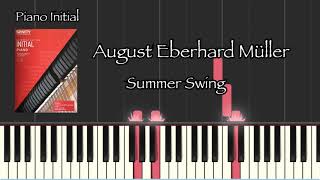 A.E.Mรผller: Summer Swing, Trinity Initial 2021-2023 piano