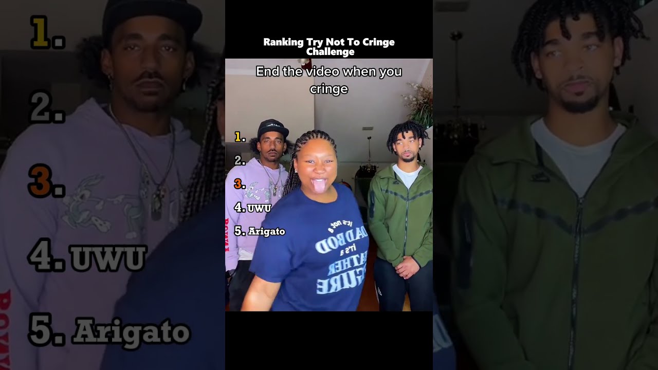 Ranking Funniest TRY NOT TO CRINGE Challenge