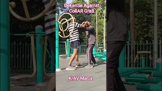 👊 Collar Grab Escape Like a Pro | ⚡ Krav Maga Finger Strike Release Technique 🔥