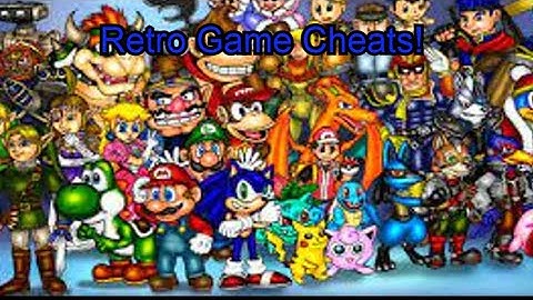Cool Retro Gaming Cheat Codes!
