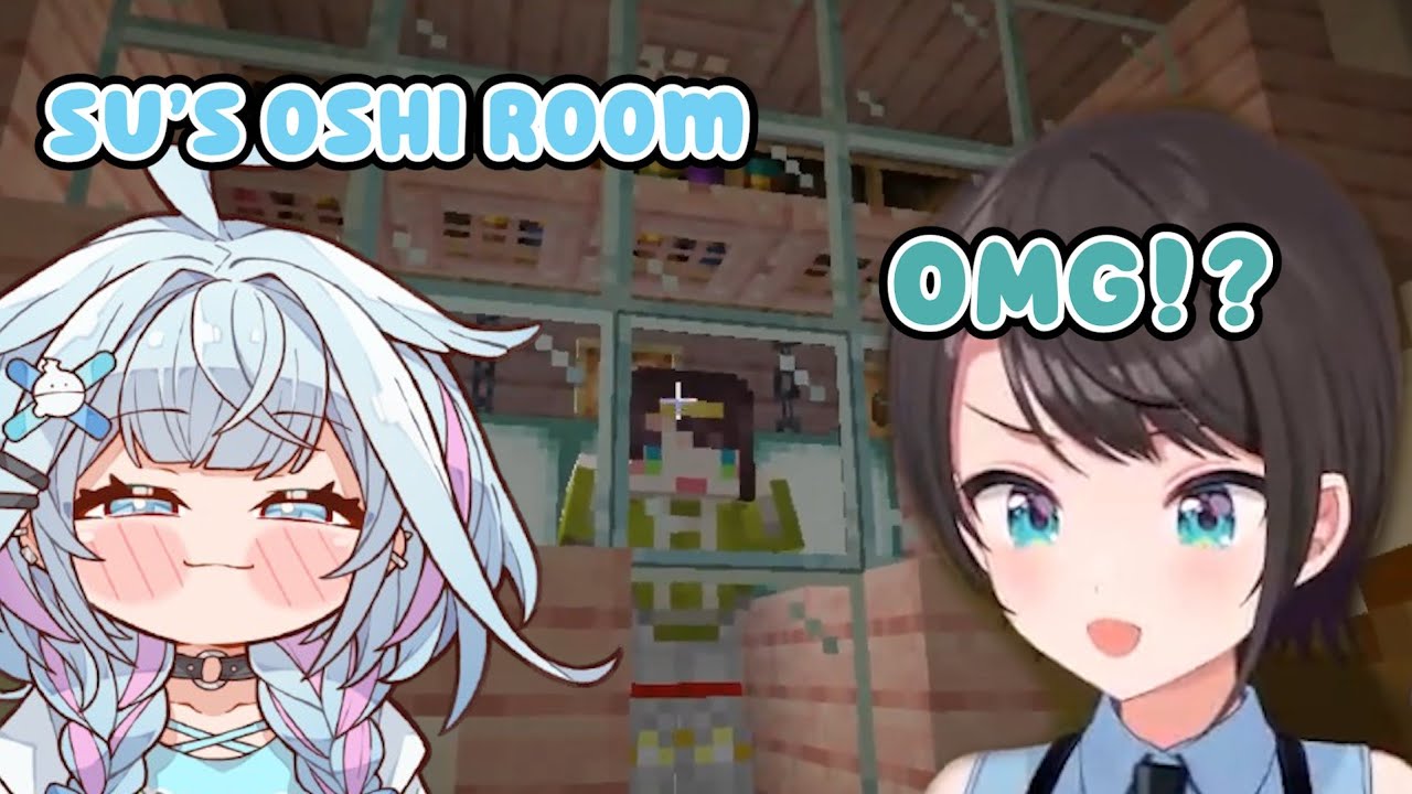 Subaru Accidentally Finds "Su's Oshi Room"【Hololive】