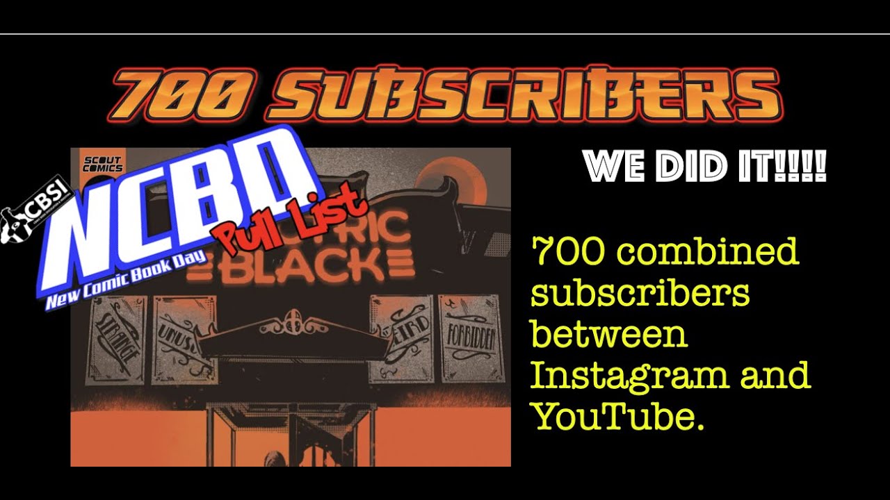 CBSI's NCBD Pull List February 10th, 2021 - YouTube