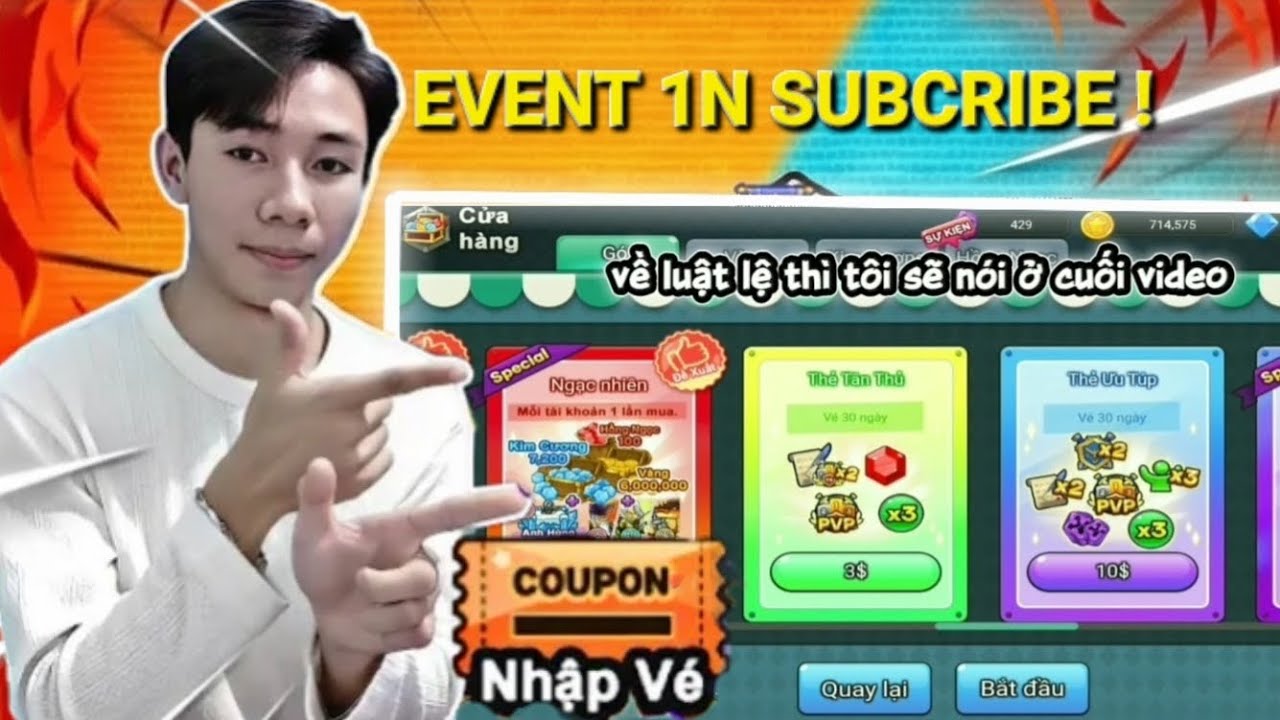 Ăn mừng 1000 sub và tạo event cho anh em! | Gold Tower Defence | BUSIDOL TV 