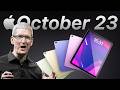 Apple October 2023 - Everything to Expect!